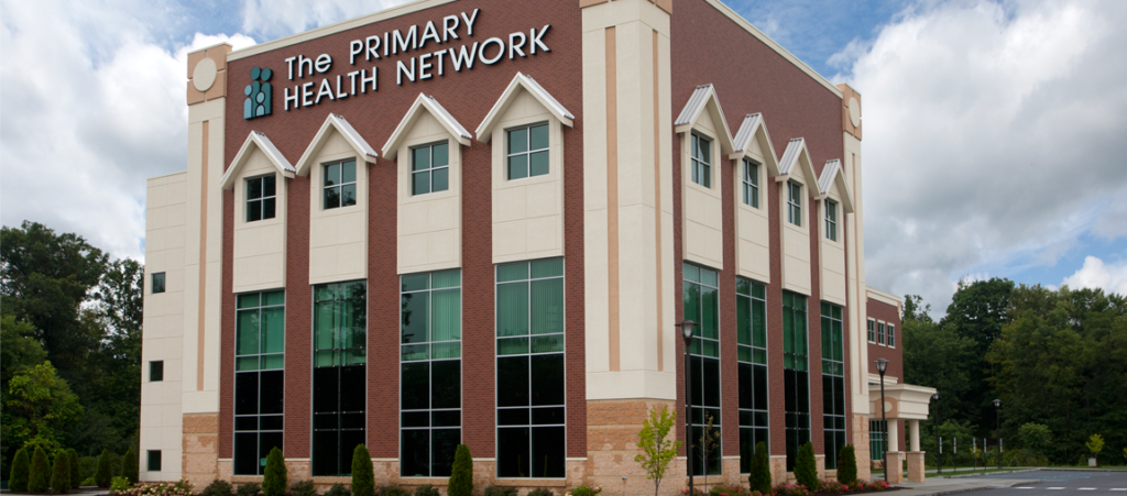 Outside building of Punxsutawney Community Health Center in Pennsylvania