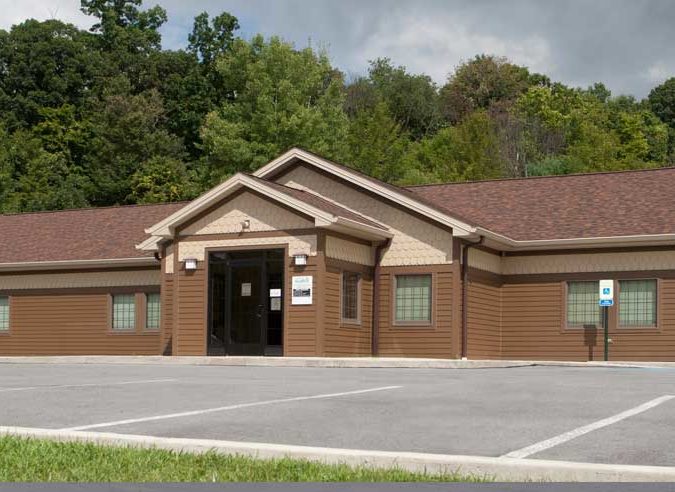 Exterior building of the Tri-Country Community Health Center in Cherry Tree, PA