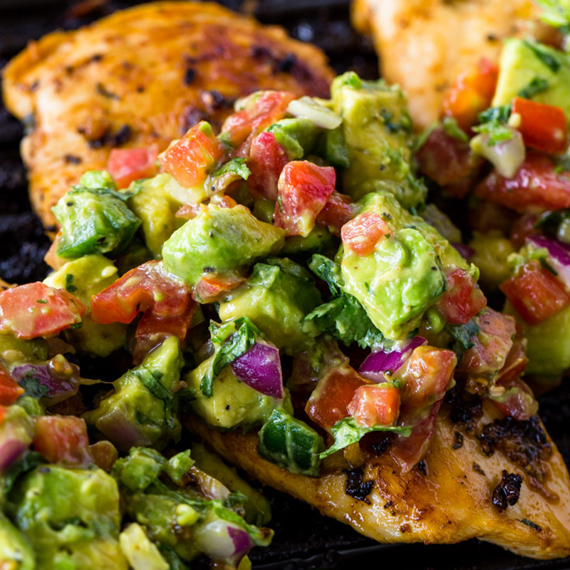 Grilled Chicken & Avocado