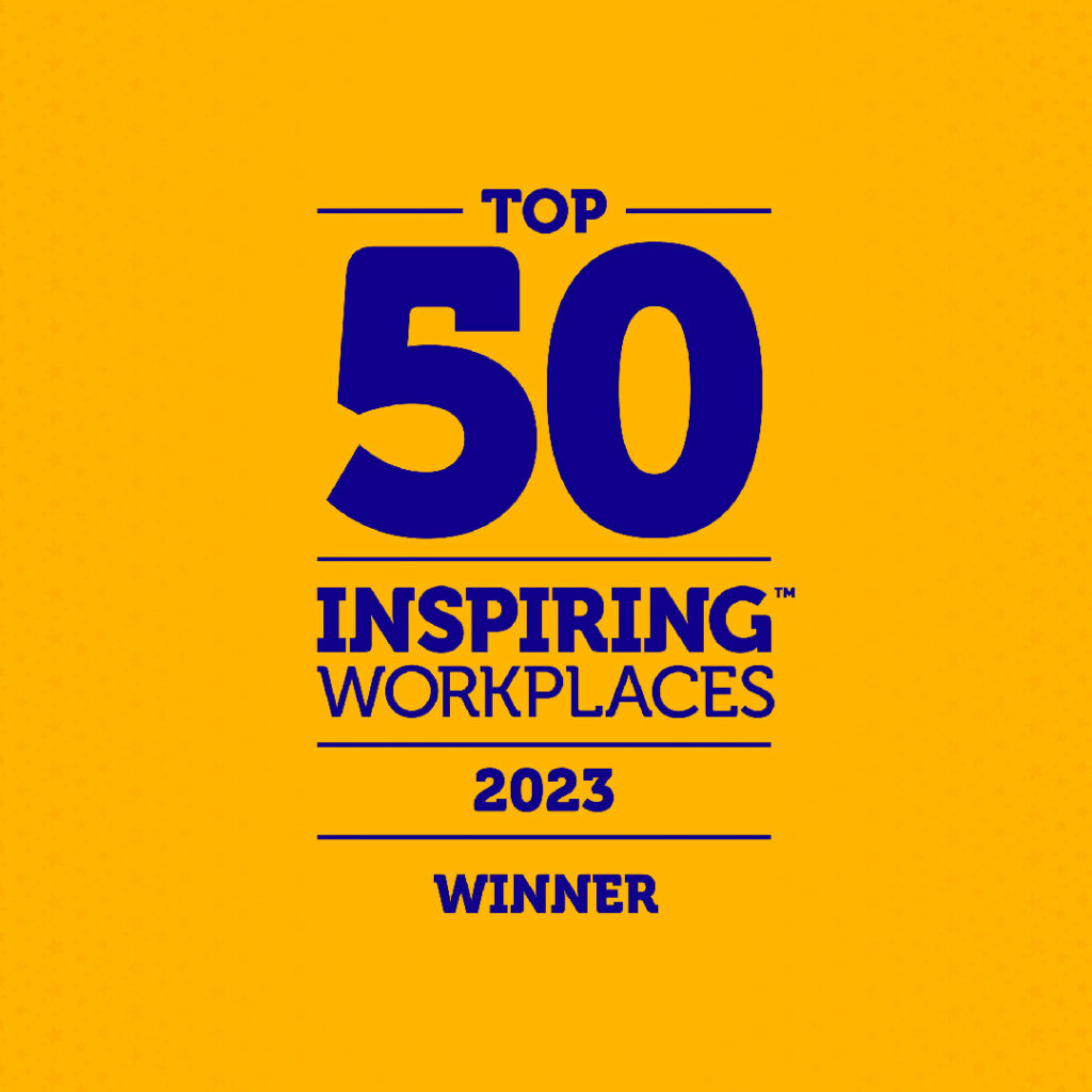 Inspiring Workplaces 2023 winner.